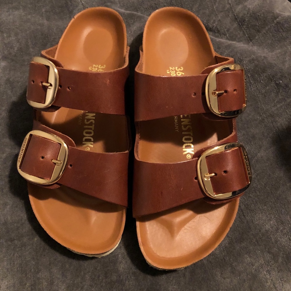 Arizona Big Buckle Birkenstock’s—size 36